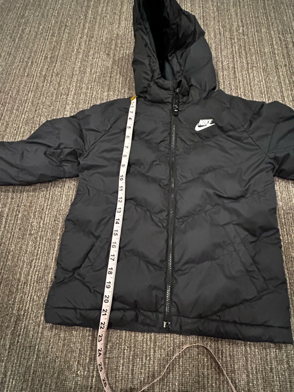 Girls size L Nike puffer coat